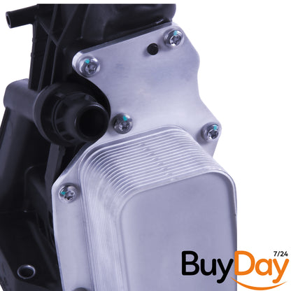 Oil Cooler And Housing + Gasket + Filter For....