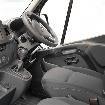 Inner Right Door Handle (2010+On) For Renault Master Vauxhall Movano - Detail View - BUYDAY