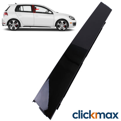 Front Right B-Pillar Trim Cover Panel Black for VW Golf MK6 (09-13) 5K4837902A