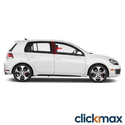 Front Right B-Pillar Trim Cover Panel Black for VW Golf MK6 (09-13) 5K4837902A