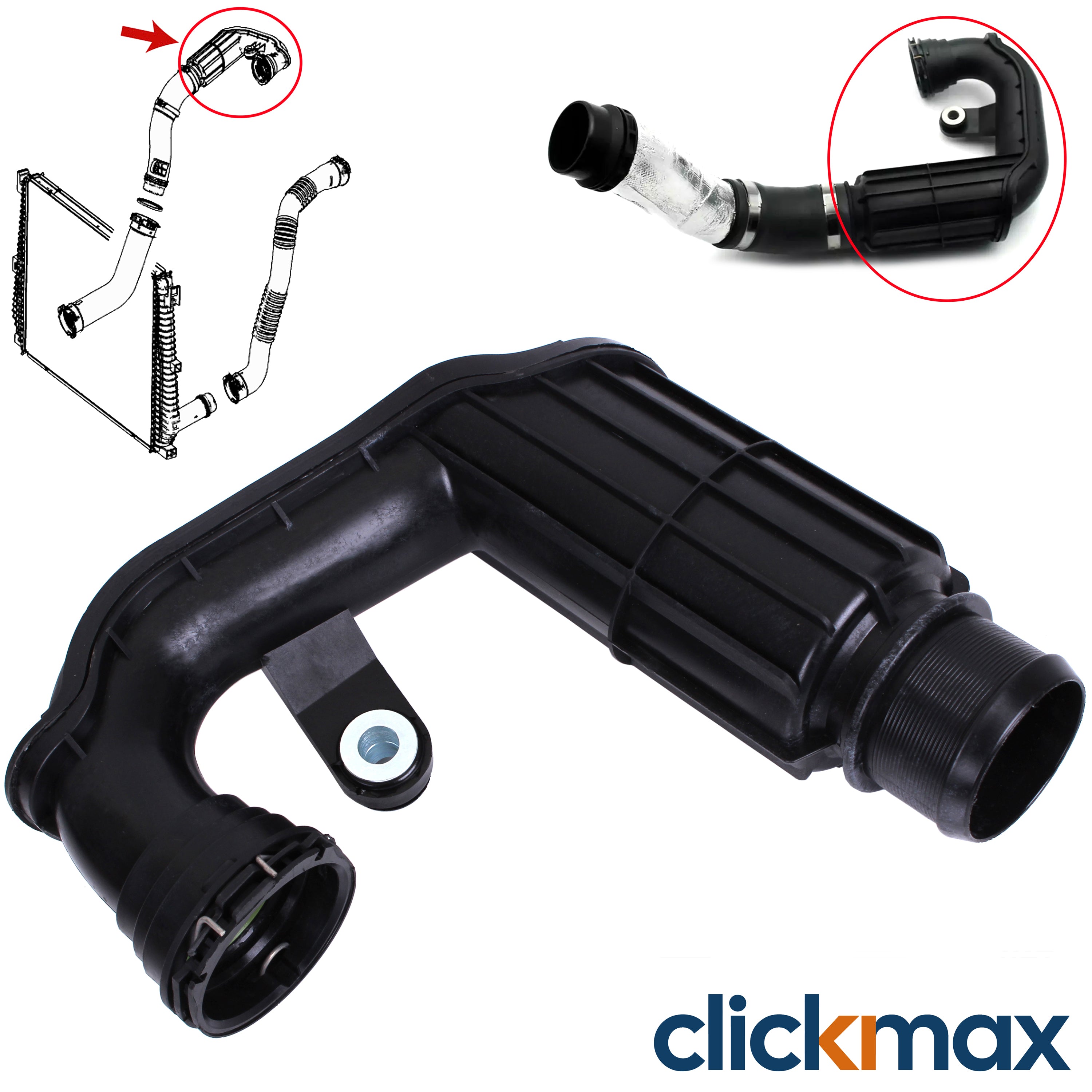 Turbo Hose Pipe for Renault Megane IV Kadjar Mercedes W205 1.6 A6260900042