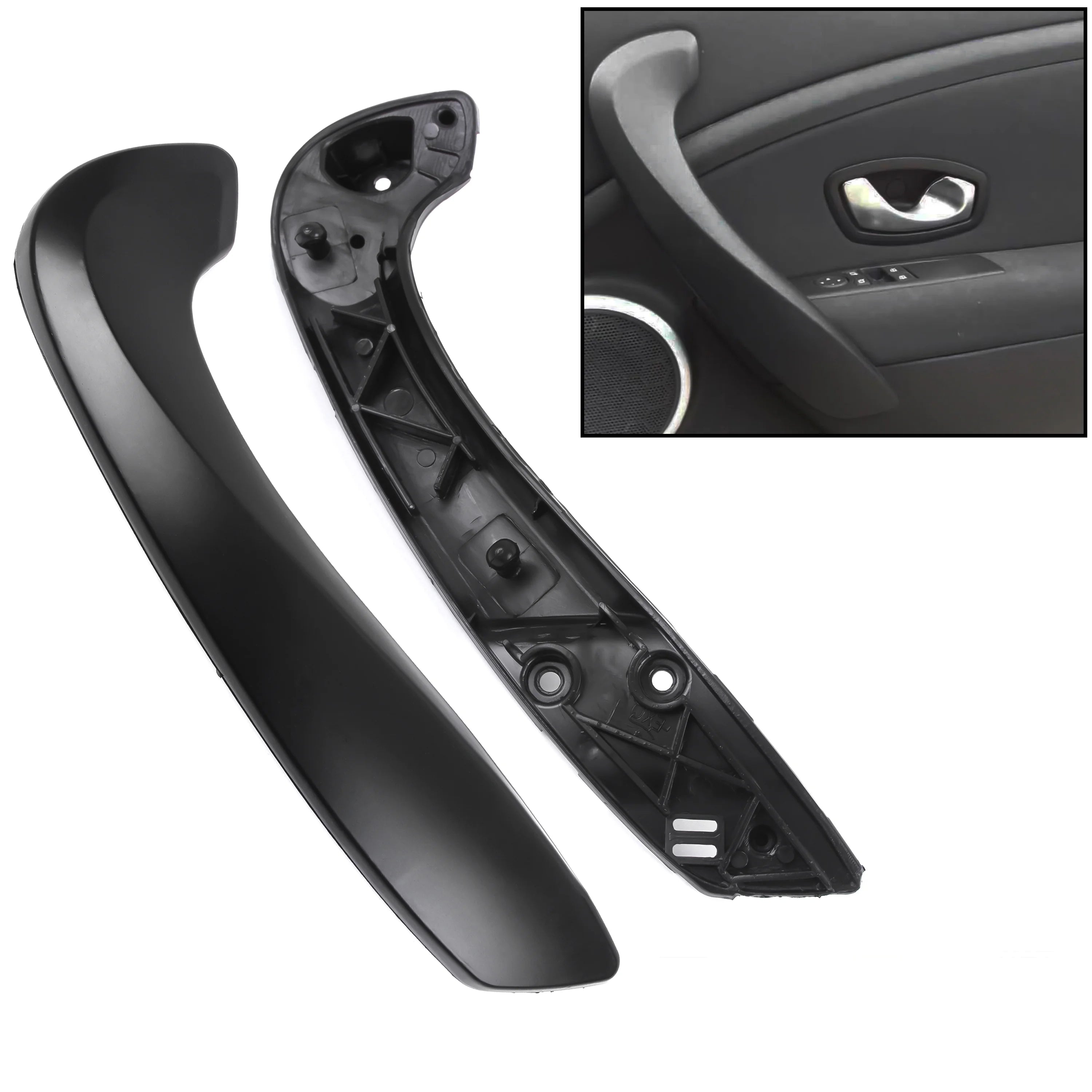 Interior Door Handle Grip Front Right for Renault Megane 3 809540001R (08-16)