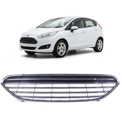 FOR FORD FIESTA (2013-2017) FRONT BUMPER GRILL CHROME 1778257 C1BB-17B968-AA5YZ9 - BUYDAY Auto Parts