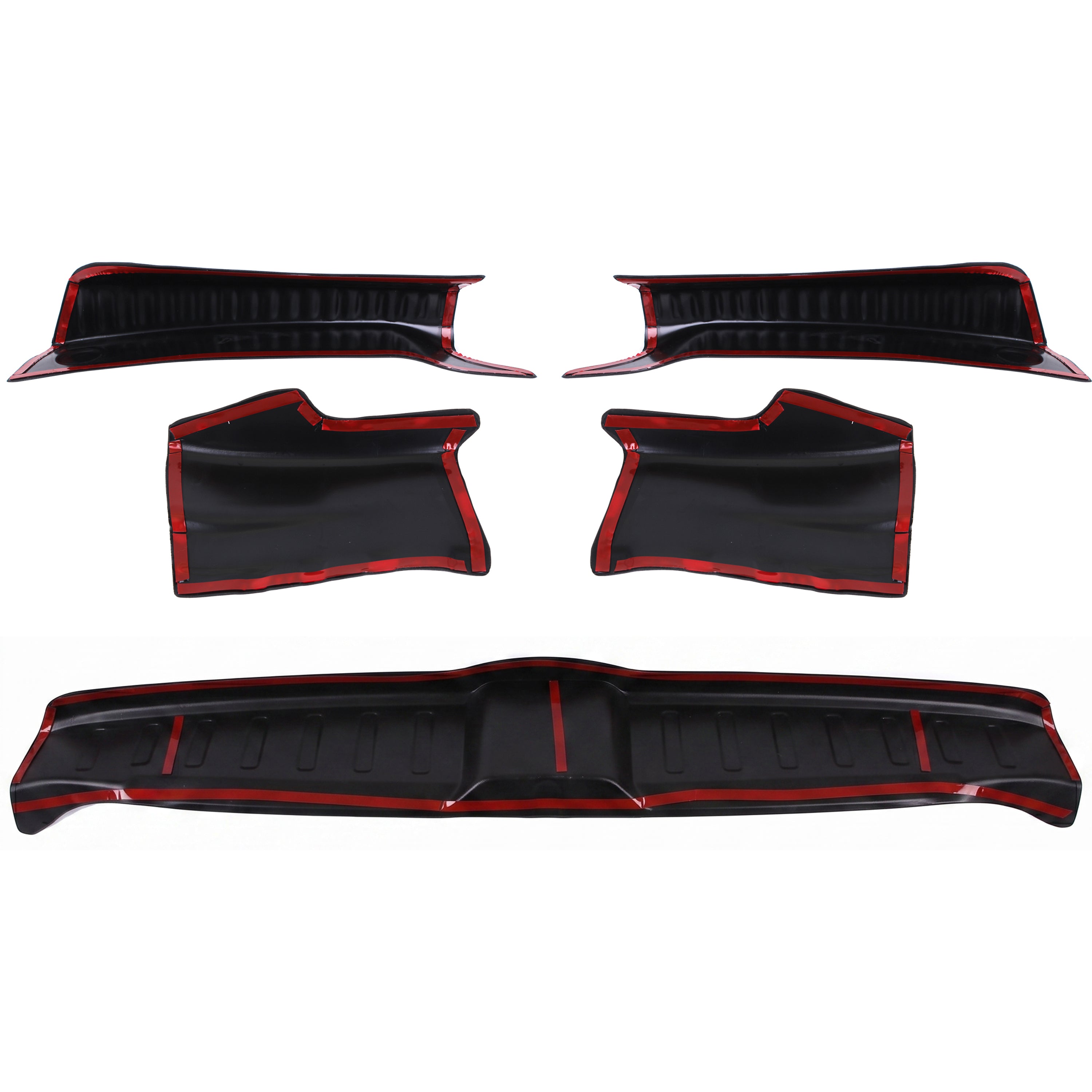 Rear Bumper Protector Complete Guard Set for Dacia Sandero Stepway III (2021+On) - Detail View - BUYDAY