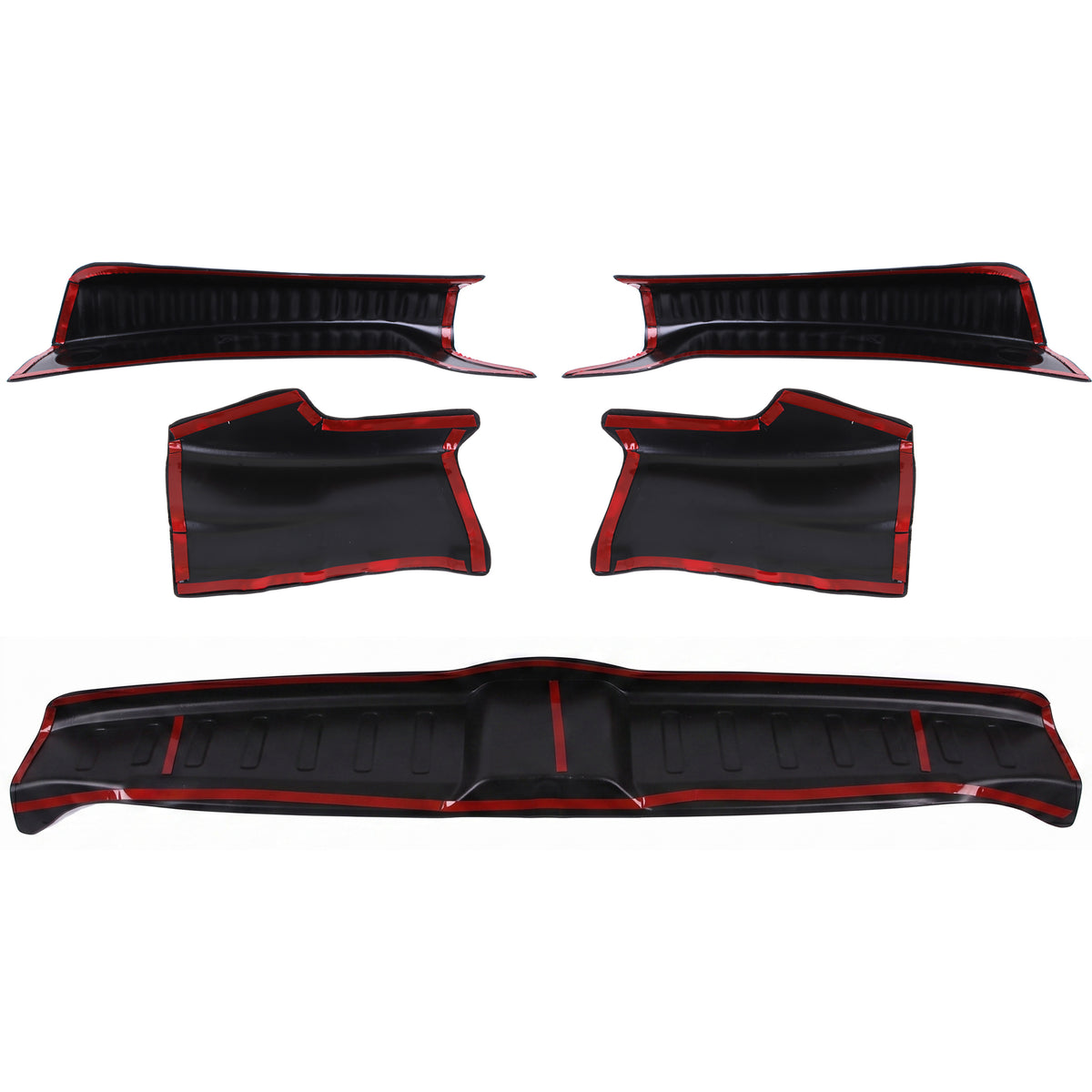 Rear Bumper Protector Complete Guard Set for Dacia Sandero Stepway III (2021+On) - Detail View - BUYDAY