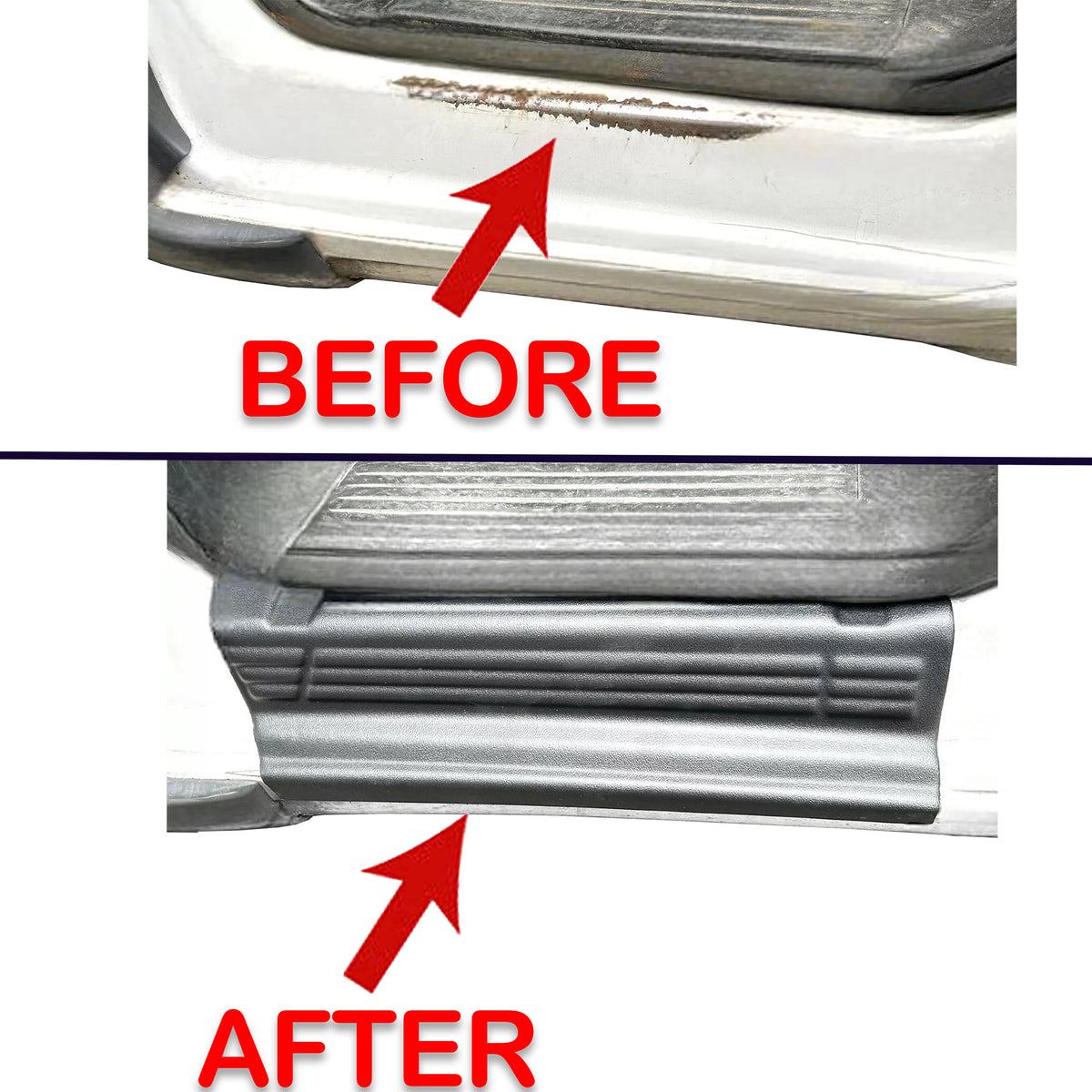 For Ducato Boxer Relay Jumper Door Sill Protector | Inner Step Guard Kick Plates - BUYDAY Auto Parts