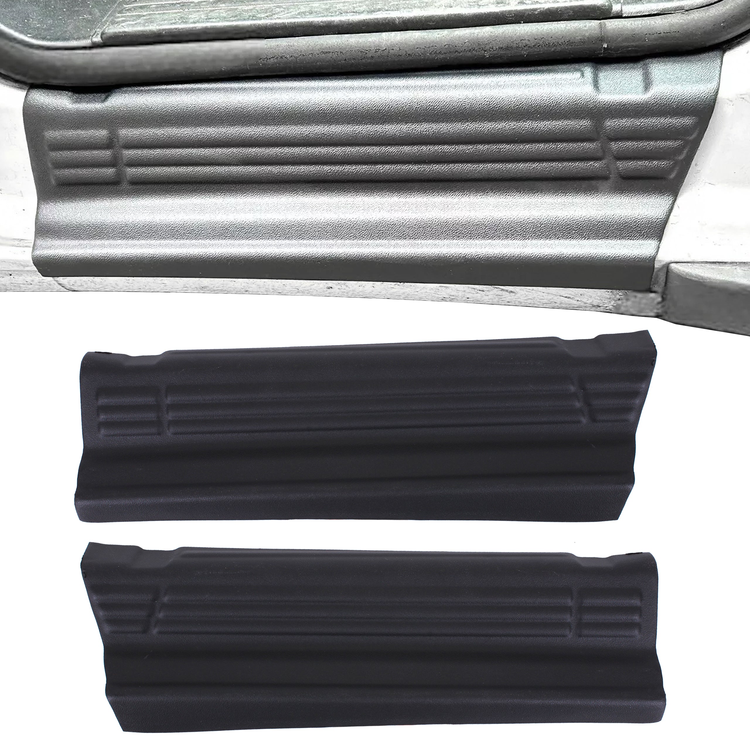 For Ducato Boxer Relay Jumper Door Sill Protector | Inner Step Guard Kick Plates - Detail View - BUYDAY