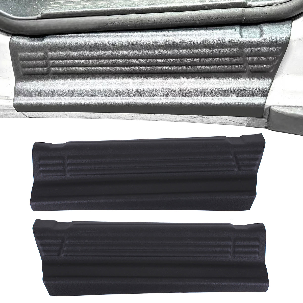 For Ducato Boxer Relay Jumper Door Sill Protector | Inner Step Guard Kick Plates - Detail View - BUYDAY