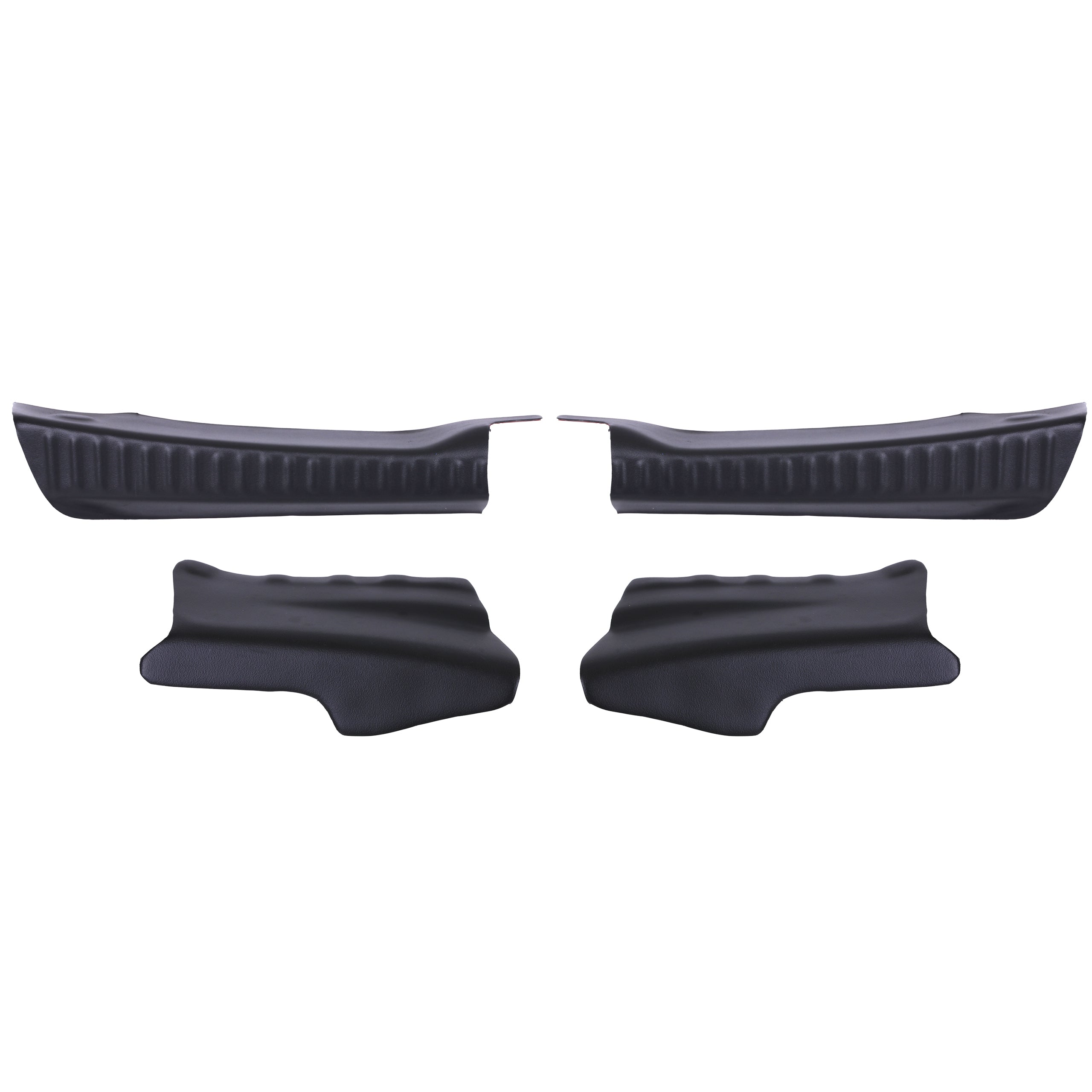 4 Pcs Luggage Protection Threshold Black ABS For Dacia Sandero (2021-Onwards) - Detail View - BUYDAY