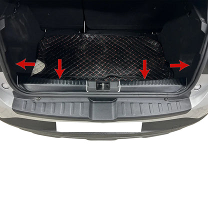 4 Pcs Luggage Protection Threshold Black ABS For Dacia Sandero (2021-Onwards) - Detail View - BUYDAY
