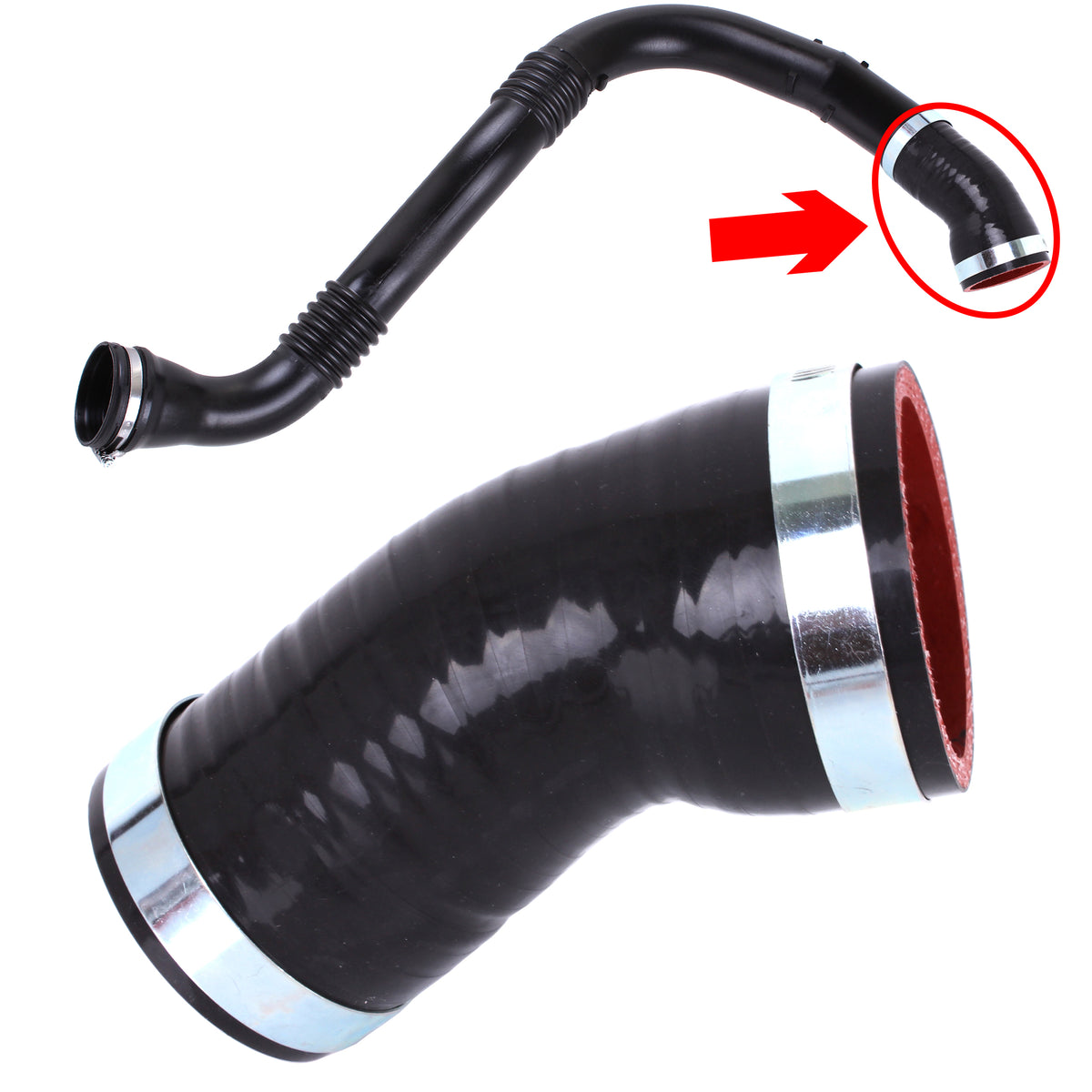 Silicone Turbo Hose REPAIR SET Split Pipe Fix for Vauxhall Insignia A 2.0 CDTi - BUYDAY Auto Parts