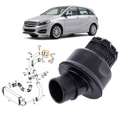 Turbo Hose Resonator for Mercedes Benz A-Class 160 CDI 180 CDI A6070940182 - Detail View - BUYDAY