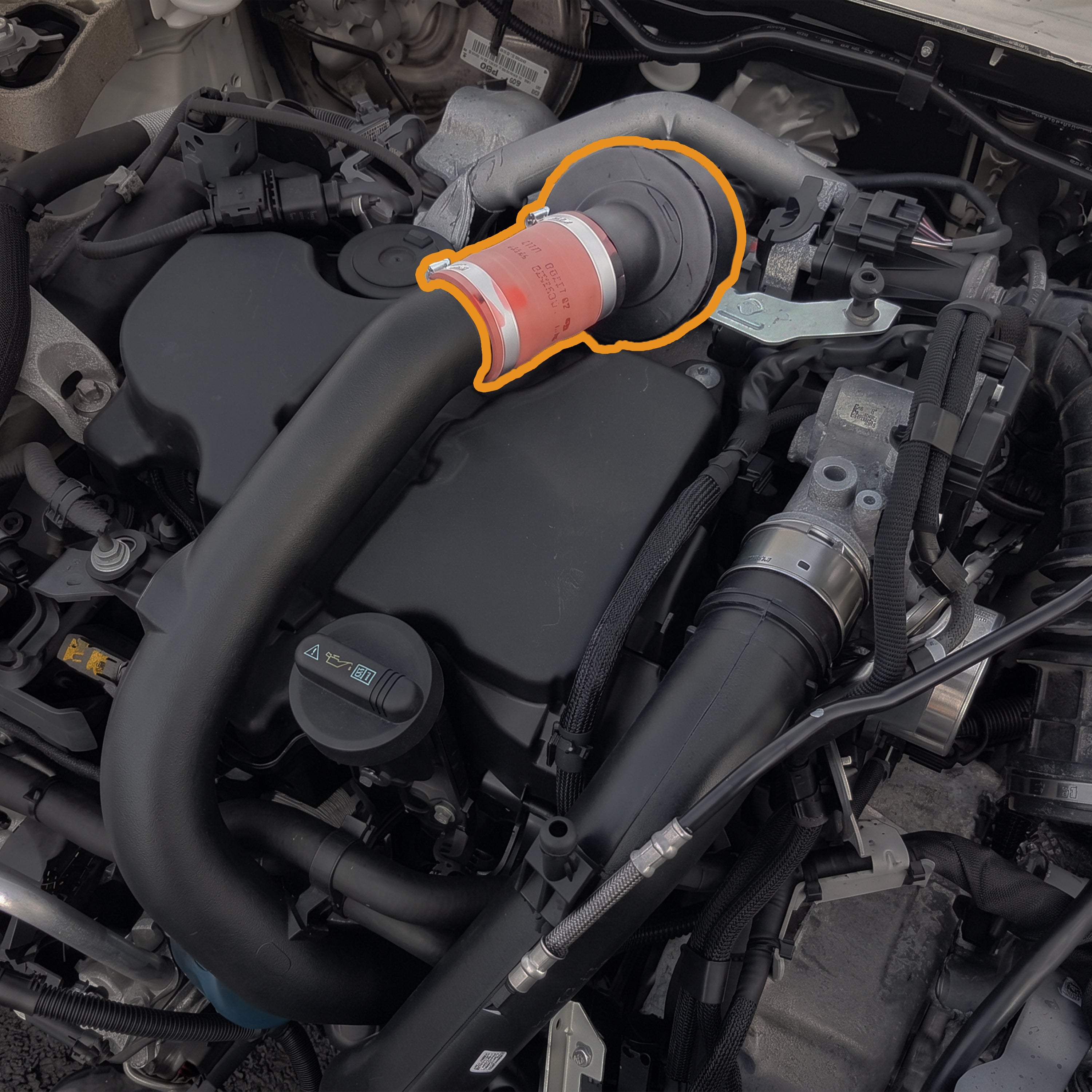 Turbo Hose Charge Air Hose For Mercedes A-Class 160 CDI 180 CDI A6070900300 - Detail View - BUYDAY