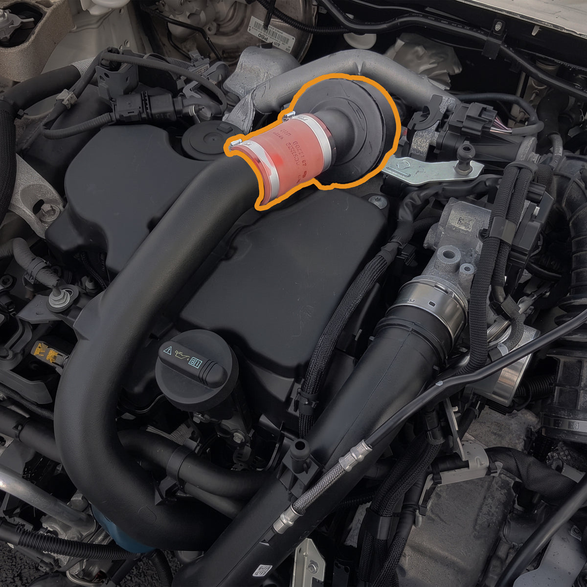 Turbo Hose Charge Air Hose For Mercedes A-Class 160 CDI 180 CDI A6070900300 - Detail View - BUYDAY