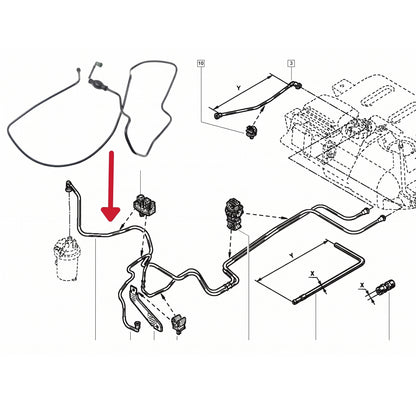 Fuel Line Hose Pipe For Vauxhall Vivaro Renault Trafic Primastar 1.9 2.5 Diesel - Detail View - BUYDAY