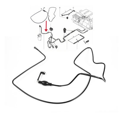 Fuel Line Hose Pipe For Vauxhall Vivaro Renault Trafic Primastar 1.9 2.5 Diesel - Detail View - BUYDAY