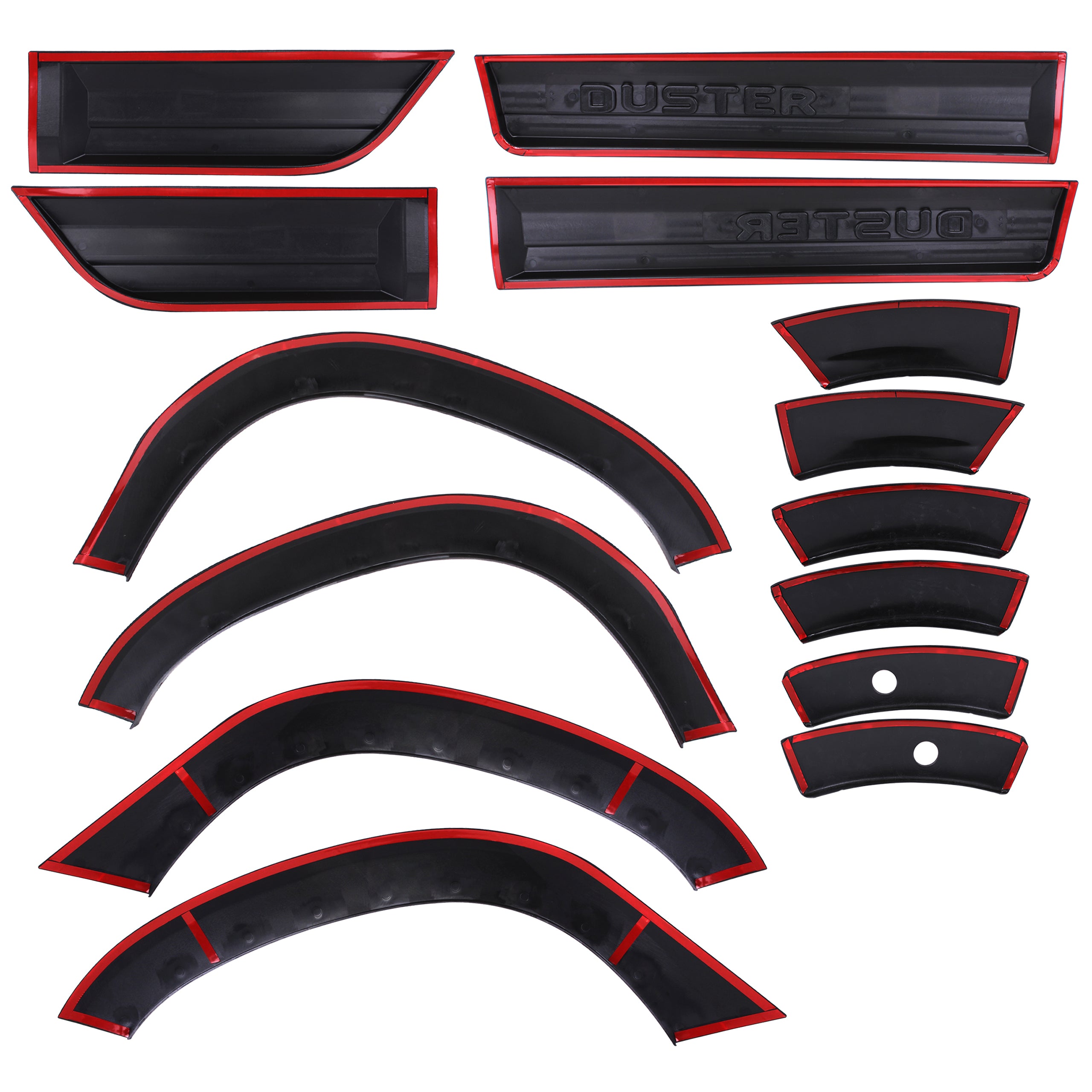 ABS Fender & Door Moulding Body Kit (18-23) For Dacia Duster Off-Road Model - Detail View - BUYDAY