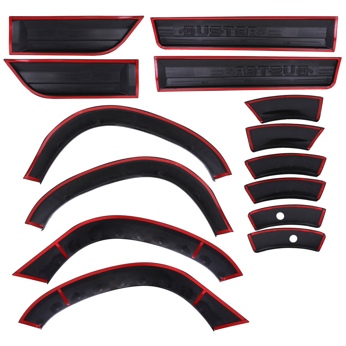ABS Fender & Door Moulding Body Kit (18-23) For Dacia Duster Off-Road Model - Detail View - BUYDAY