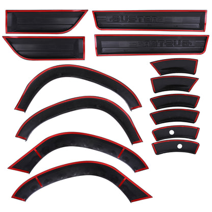 ABS Fender & Door Moulding Body Kit (18-23) For Dacia Duster Off-Road Model - Detail View - BUYDAY