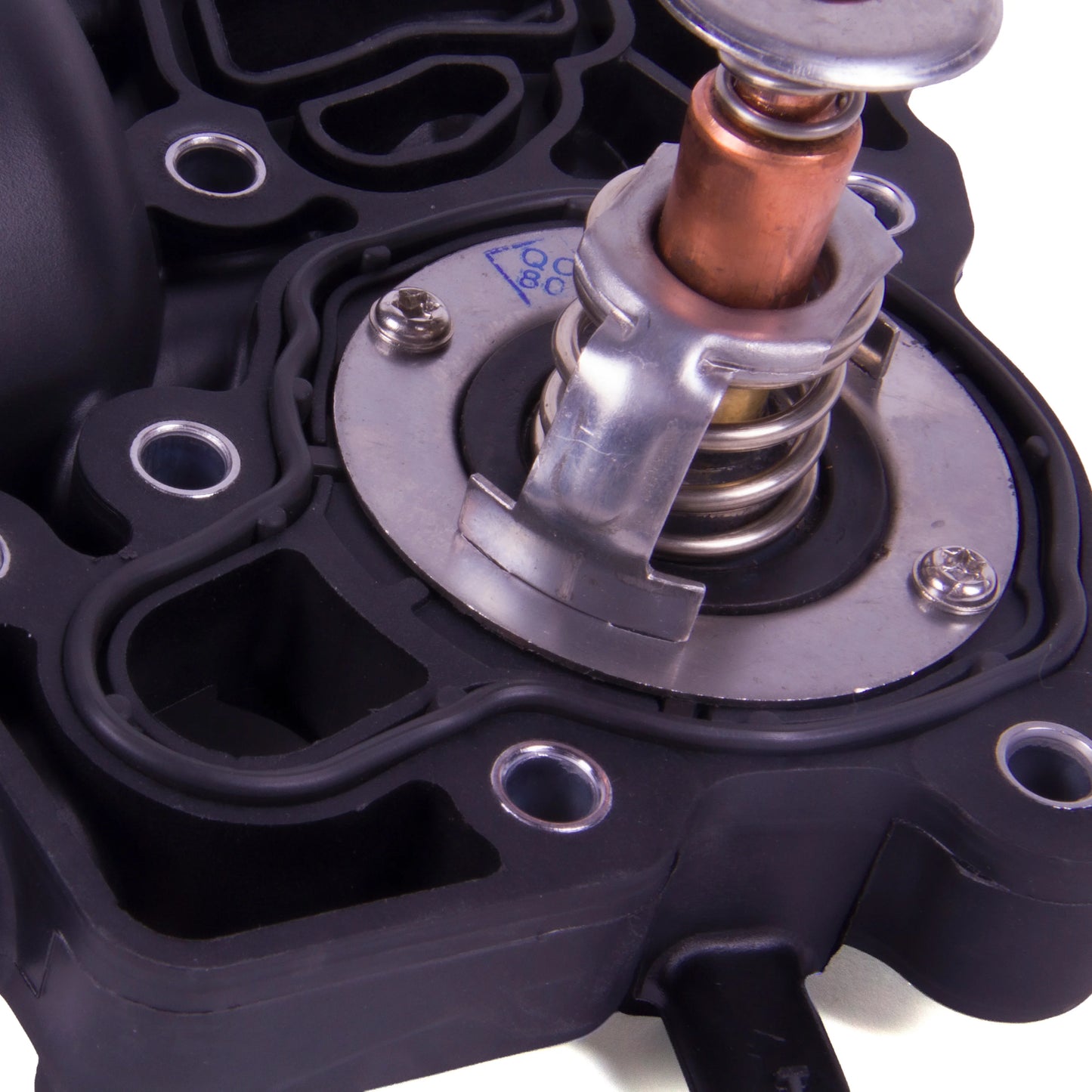 Engine Oil Filter Housing Assembly with Thermostat and Seal Compatible with 3.0 TDI V6 A4 A5 A6 Q5 Q7 Touareg 059115389K