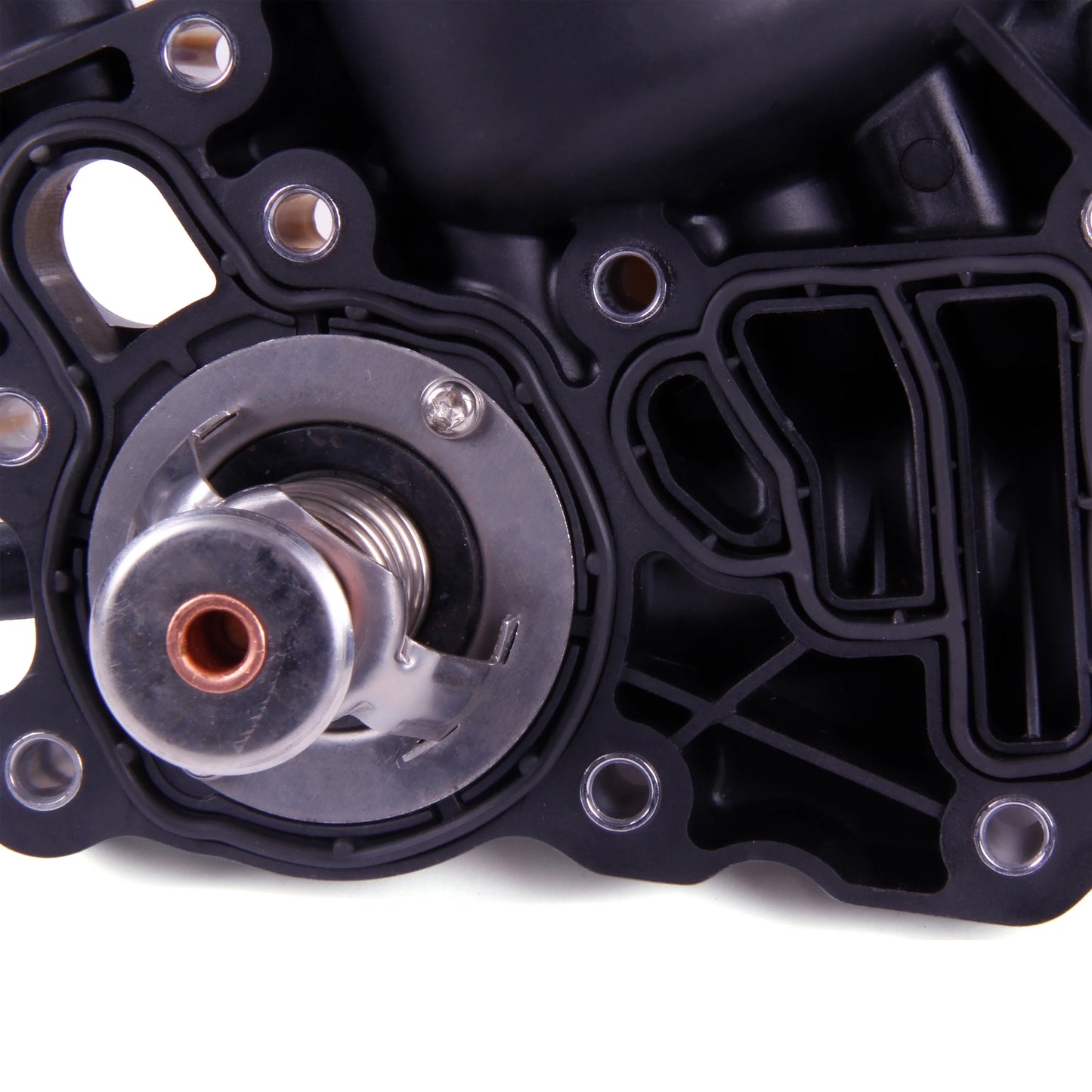 Engine Oil Filter Housing Assembly with Thermostat and Seal Compatible with 3.0 TDI V6 A4 A5 A6 Q5 Q7 Touareg 059115389K