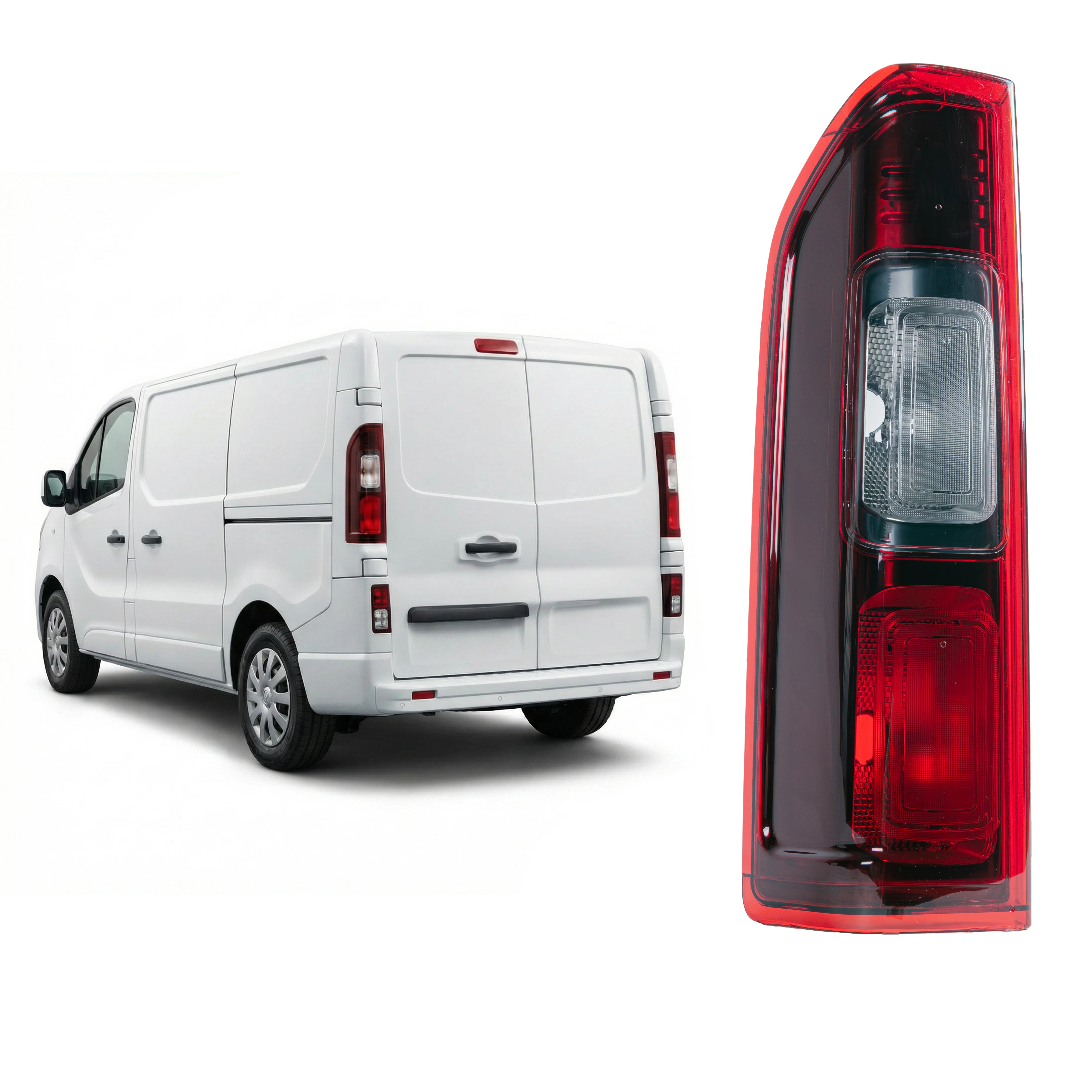 For Renault Trafic Rear Light Lens Left Passenger Side 4422466