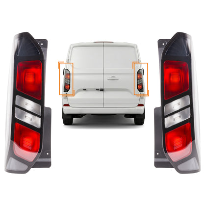 A Pair Tail Light Lamp Passnger For Ford Transit Tourneo Custom 23-On 2728876 - Detail View - BUYDAY