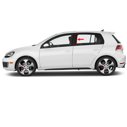 Rear Left B-Pillar Trim Cover Panel Black for VW Golf MK6 5K6839901B041 (09-13) - Detail View - BUYDAY