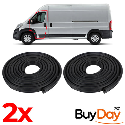 Front Door Body Rubber Seal (Left &amp; Right Pair)