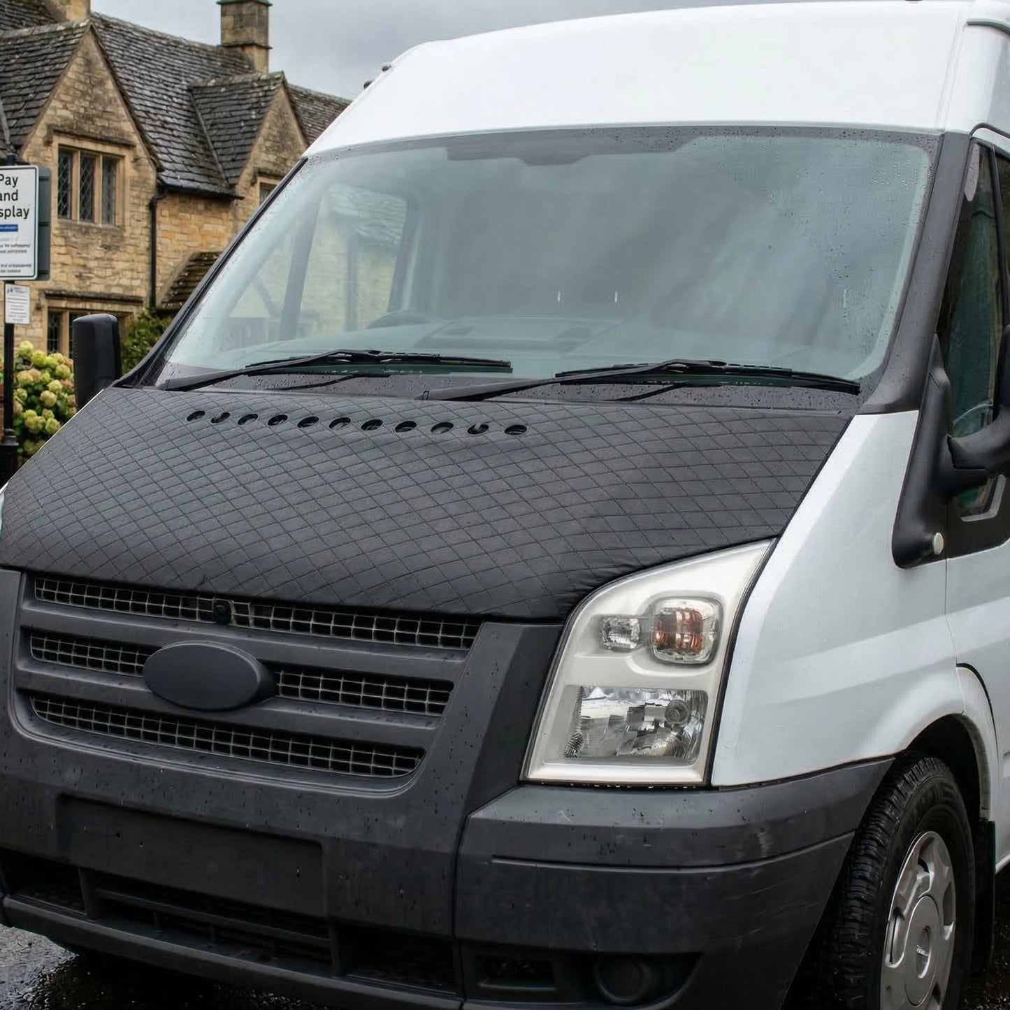 Ford Transit Bonnet Bra Cover Protector Guard | Mk7 V347 (2006-2014)