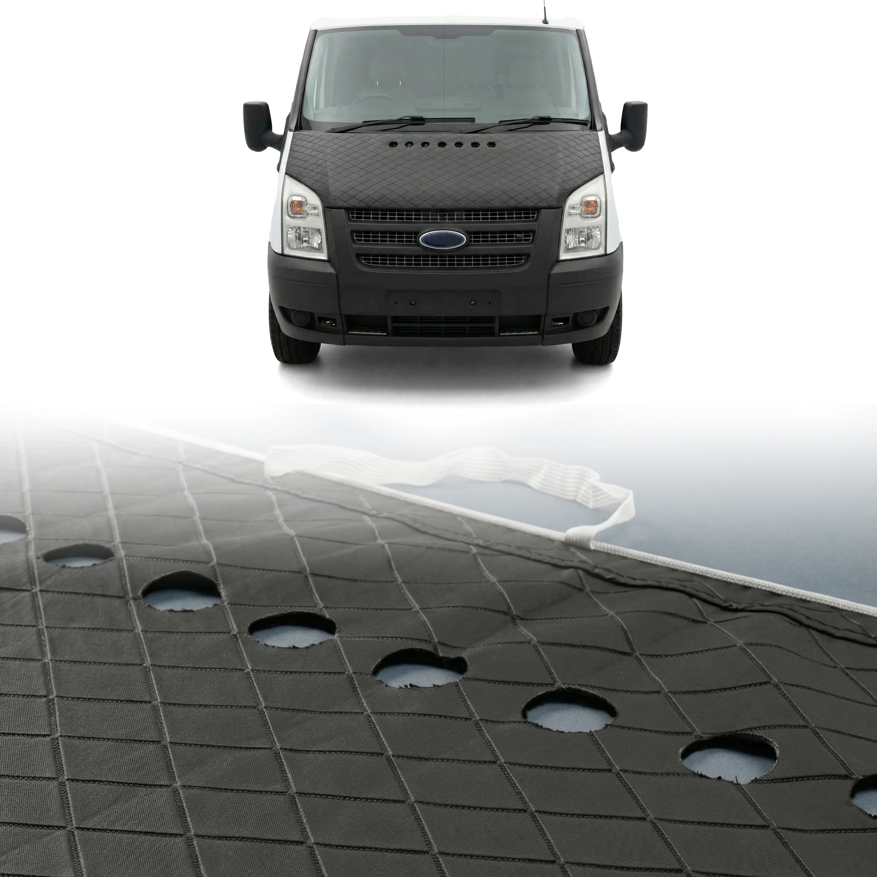 Ford Transit Bonnet Bra Cover Protector Guard | Mk7 V347 (2006-2014)