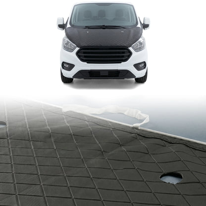Bonnet Bra Cover Protector Guard Ford Transit Custom (N-1 Piece)