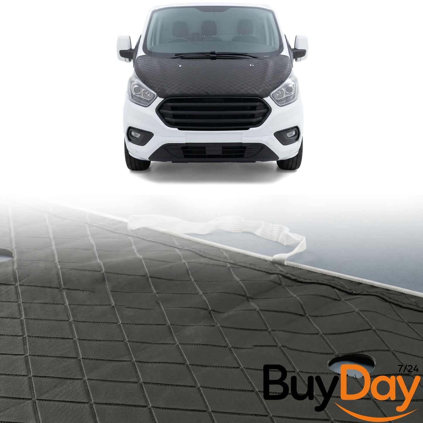 Bonnet Bra Cover Protector Guard for Ford Custom (2012-Onwards)