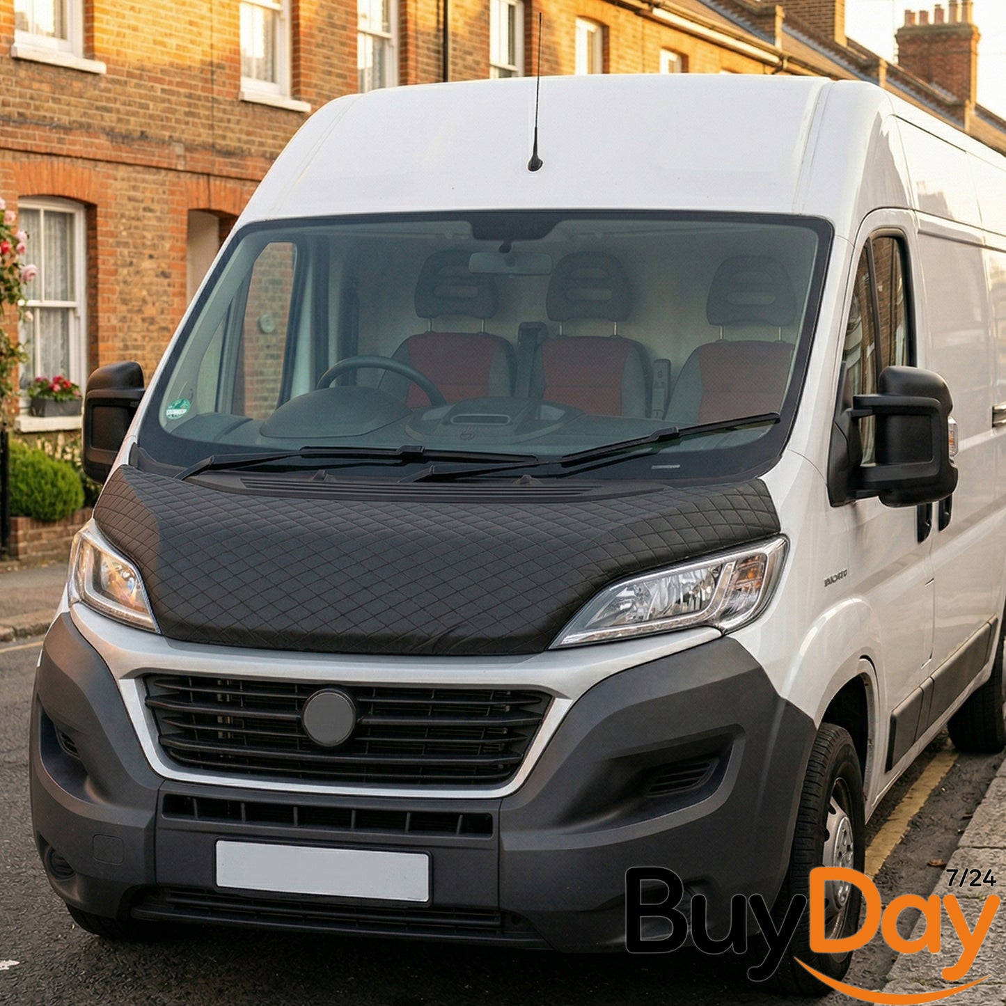 Bonnet Bra Cover Protector Guard for Peugeot Boxer Fiat Ducato (2014+Onwards)