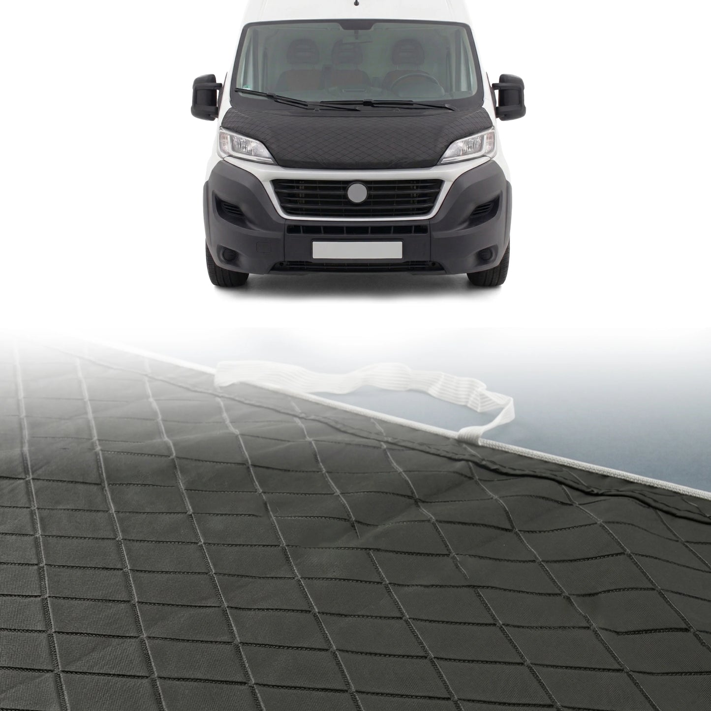 Bonnet Bra Cover Protector Guard for Peugeot Boxer Fiat Ducato (2014+Onwards)