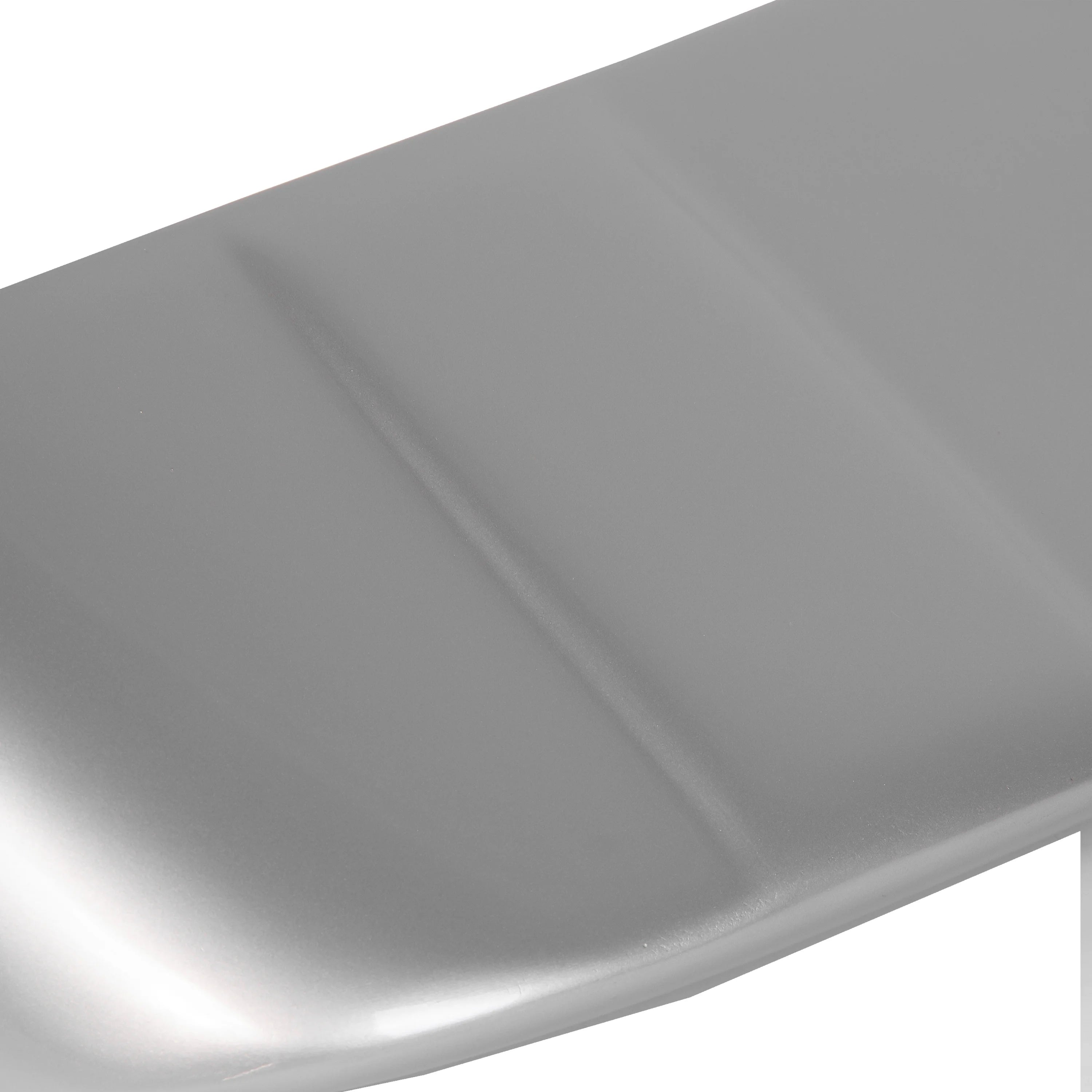 Rear Spoiler Painted Moondust Silver Barn Door for Ford Transit Custom (13-24) - BUYDAY - Ford Van Spoilers and Accessorie...