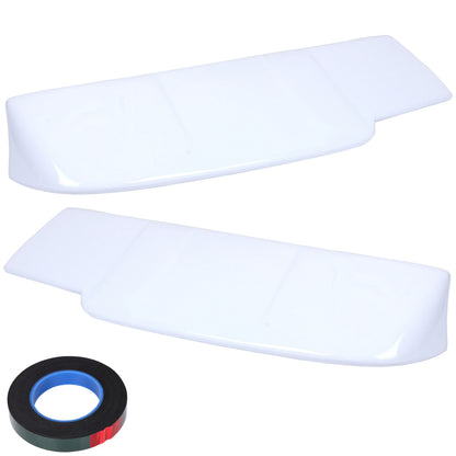 Rear Spoiler Painted Frozen White Barn Door for Ford Tourneo Custom (13-24) - BUYDAY - Spoiler for Ford Tourneo Custom - D...