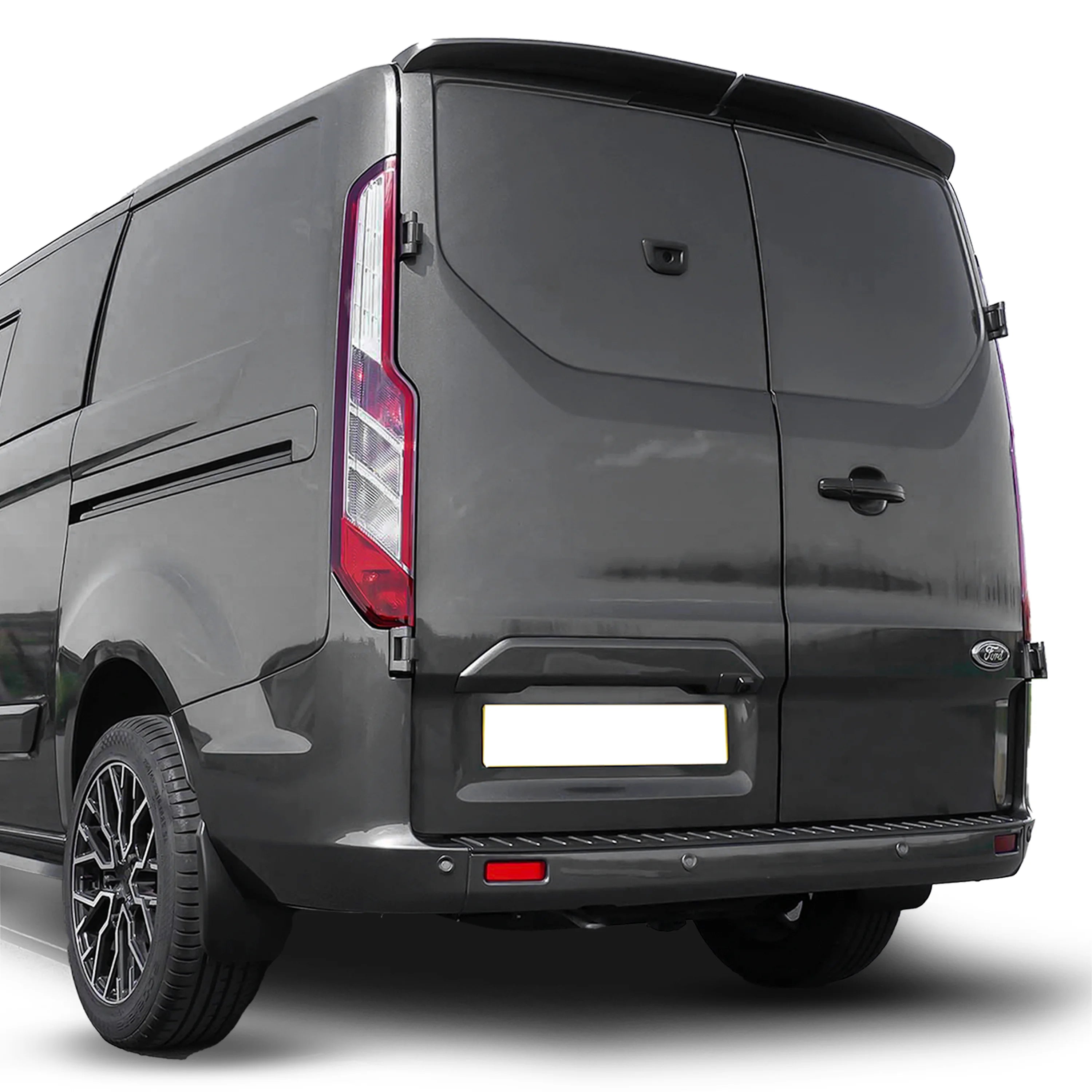 Rear Spoiler Barn Door Painted Magnetic Grey for Ford Transit Custom (13-24) - BUYDAY - Sunroof Repair Kits - Detail View