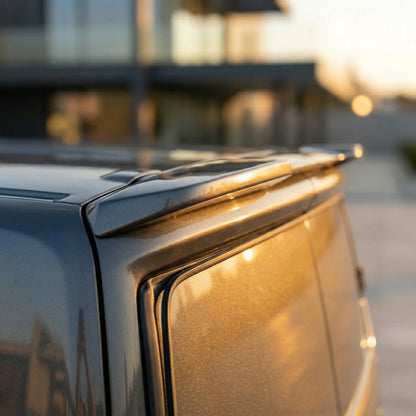 Rear Spoiler Barn Door Painted Magnetic Grey for Ford Transit Custom (2024+ON)