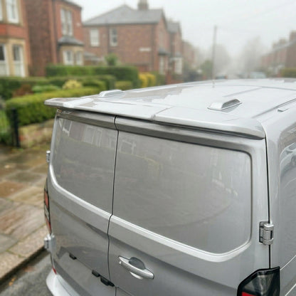 Rear Spoiler Barn Door Painted Moondust Silver for Ford Transit Custom (2024+ON)