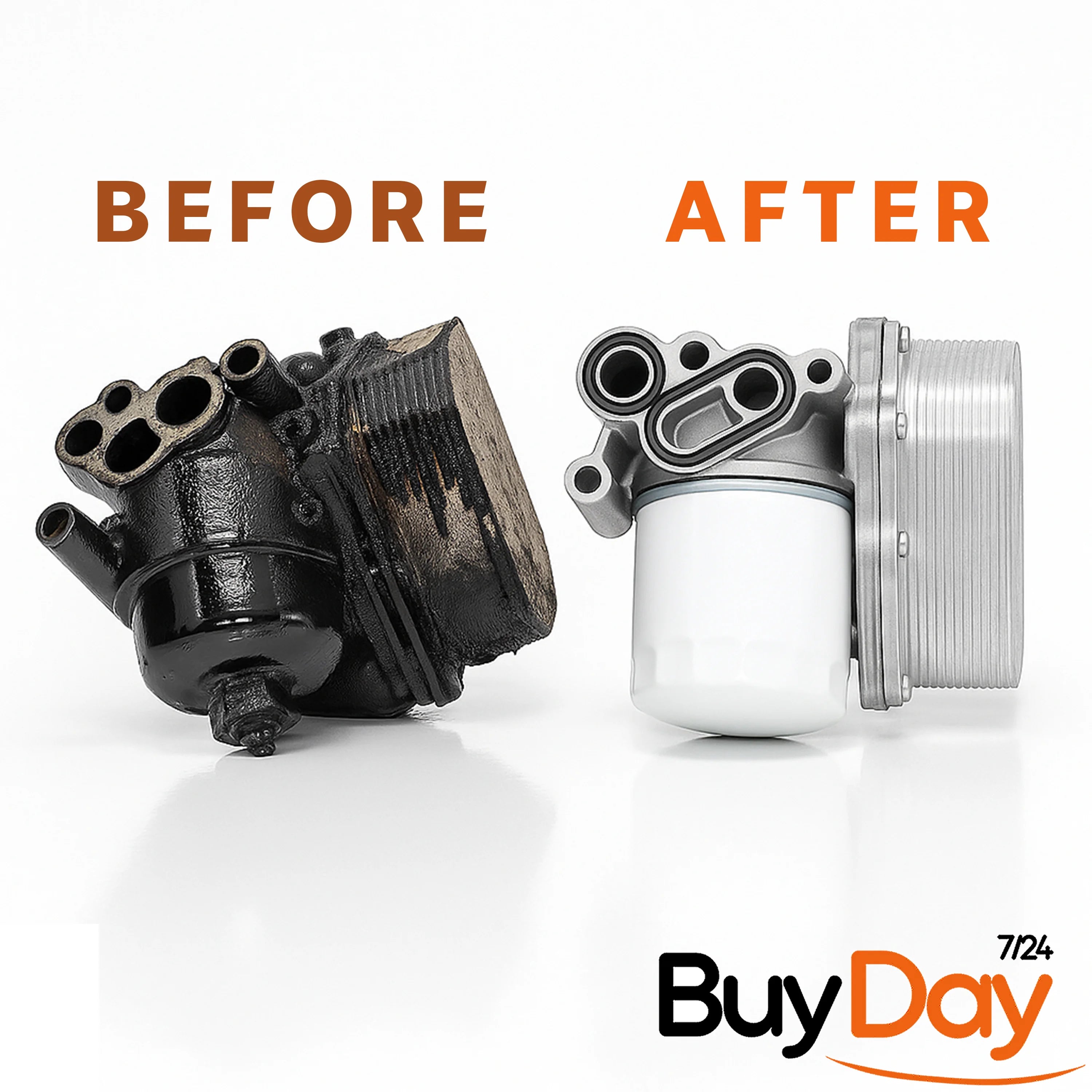 Oil Cooler &amp; Filter Housing Assembly