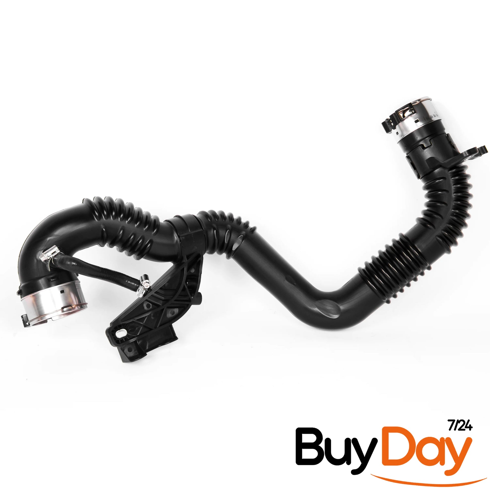 Black Turbo Outlet Hose side view