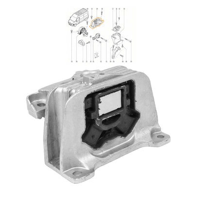 Fits Vauxhall Movano Renault Master 93197459 Right Engine Support Mounting Front - Detail View - BUYDAY
