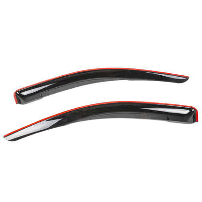 2 Pcs Wind Rain Sun Smoke Guard Deflectors Front for Ford Tourneo Custom 2012+on - Detail View - BUYDAY