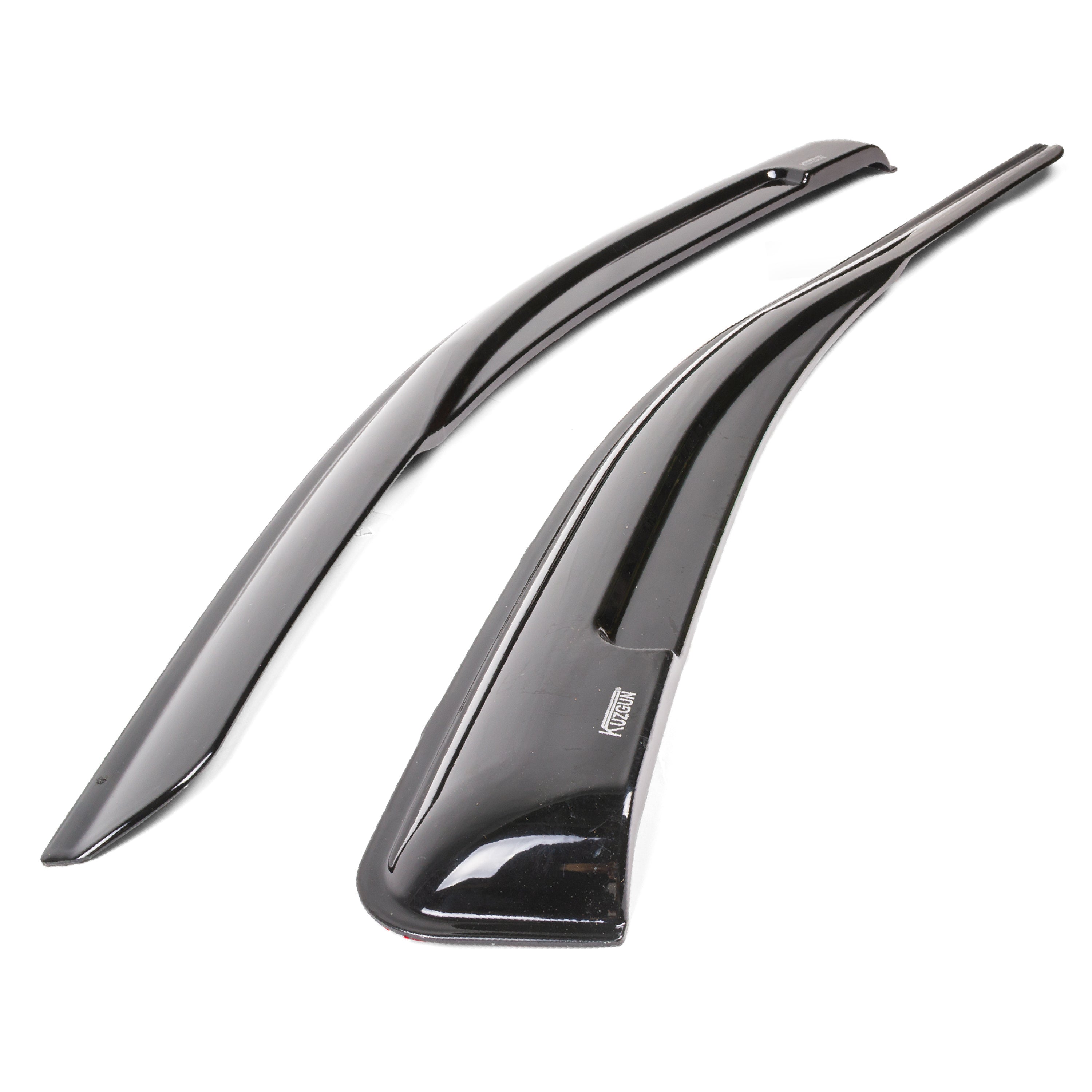 2 Pcs Wind Rain Sun Smoke Guard Deflectors Front for Ford Tourneo Custom 2012+on - Detail View - BUYDAY