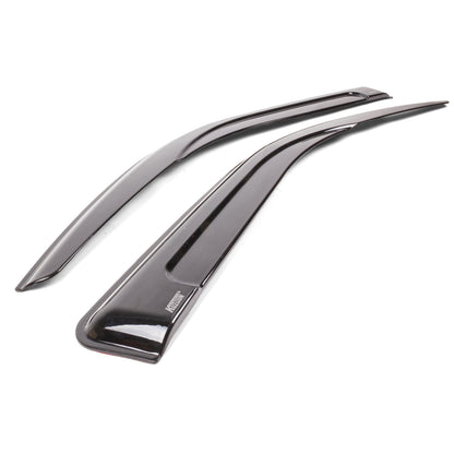 For Ford Transit Custom 2012-On Wind Rain Sun Smoke Guard Deflectors Front - Detail View - BUYDAY