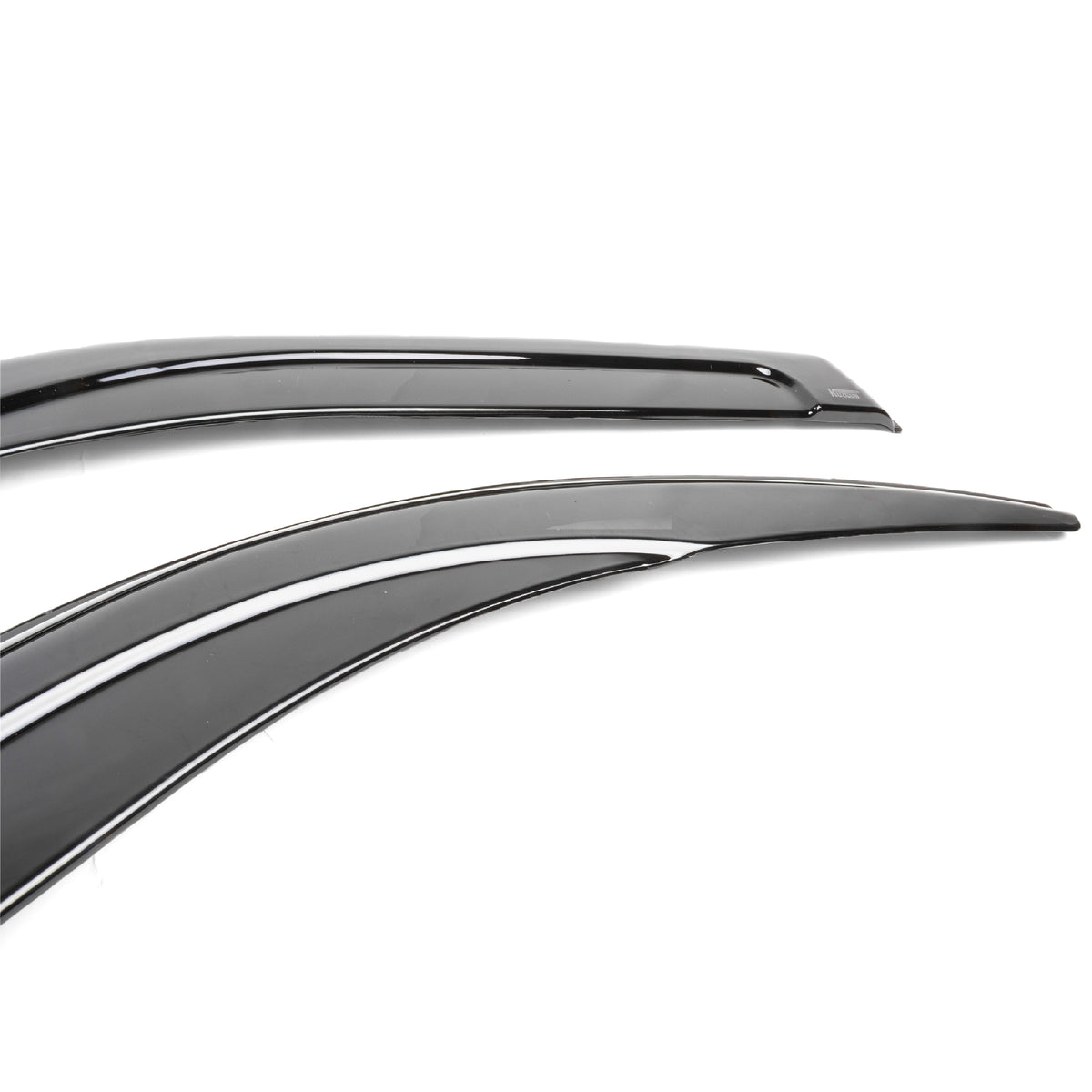 For Ford Transit Custom 2012-On Wind Rain Sun Smoke Guard Deflectors Front - Detail View - BUYDAY