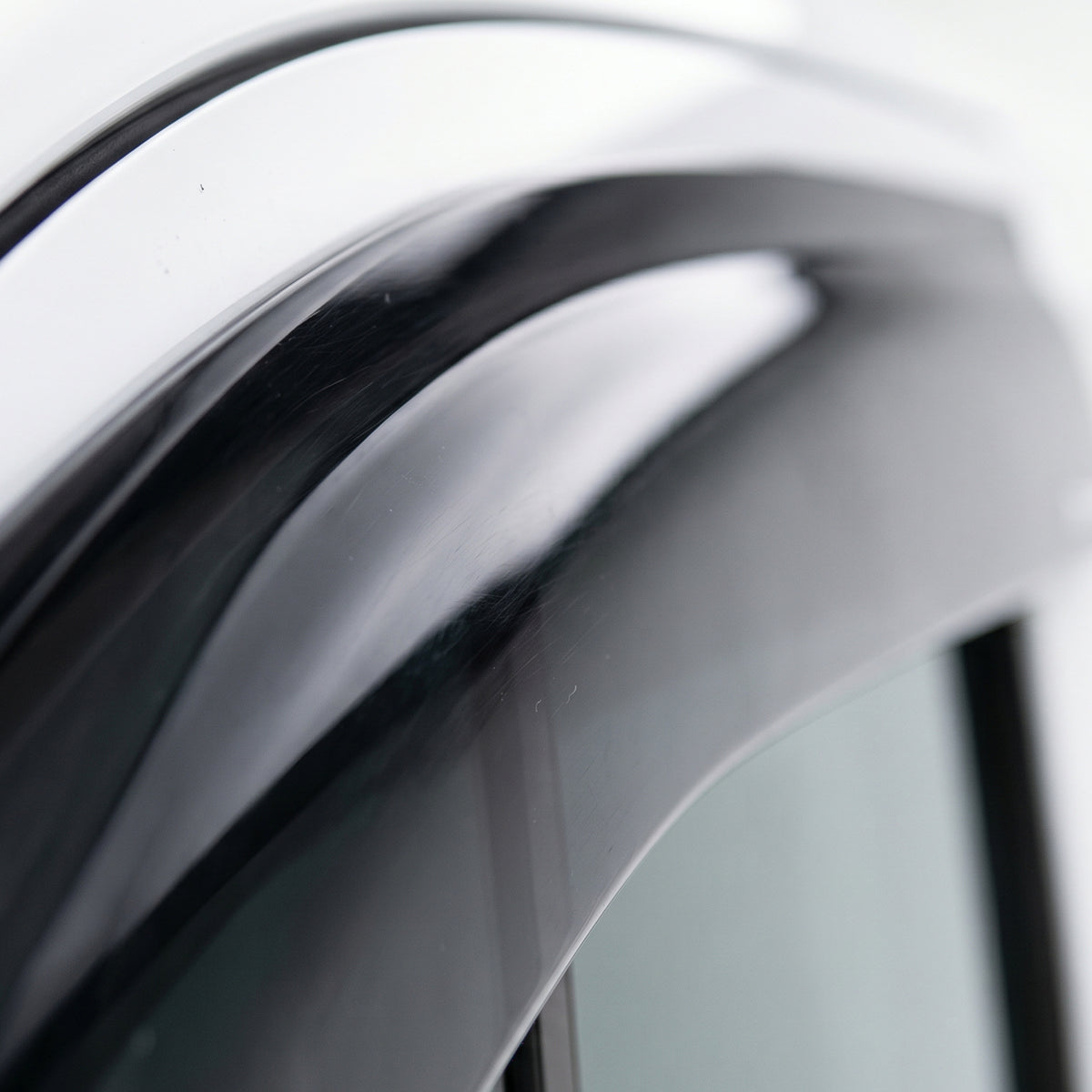 For Ford Transit Custom 2012-On Wind Rain Sun Smoke Guard Deflectors Front - Detail View - BUYDAY