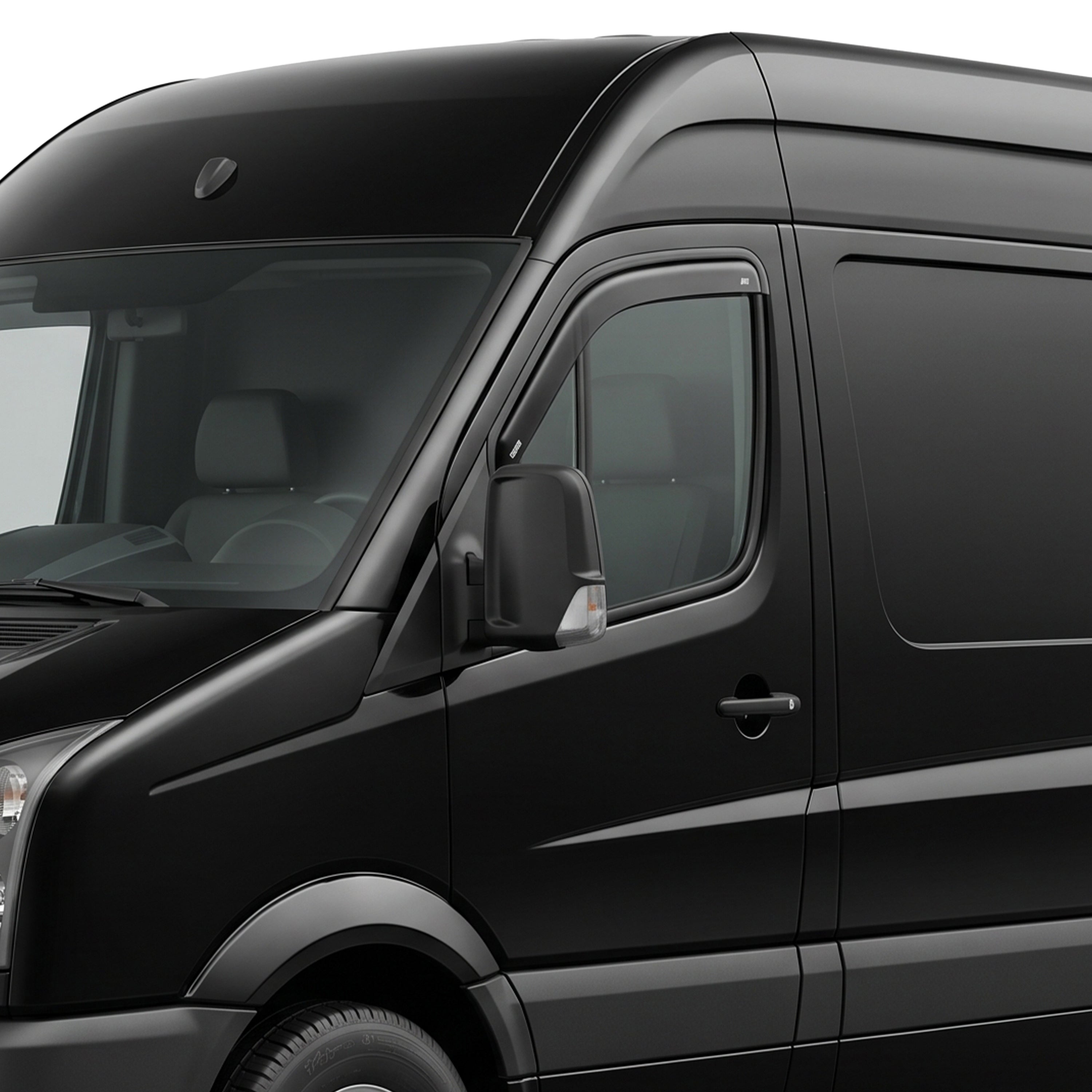 Wind Rain Sun Smoke Guard Deflectors Front 2 Pcs for VW Crafter (2006-Onwards) - Detail View - BUYDAY