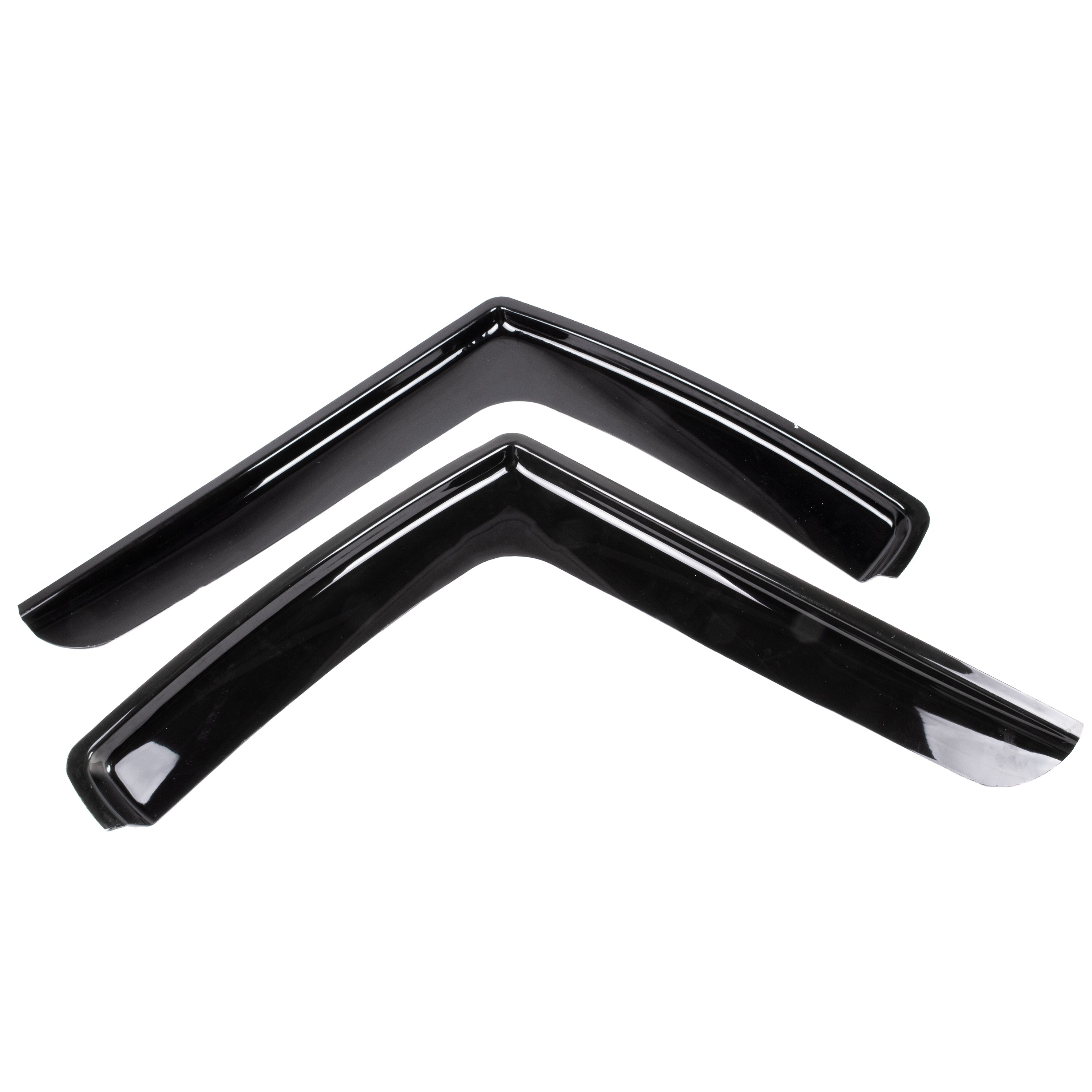 For Volkswagen Crafter (2006-2019) 2x Wind Rain Sun Guard Deflectors L Shape - Detail View - BUYDAY